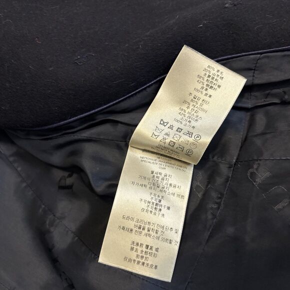 Burberry Brit Cashmere wool coat (missing Buttons) See All Photos -Made Bosnia - Picture 16 of 16